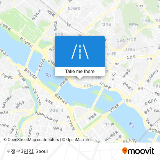 토정로3안길 map