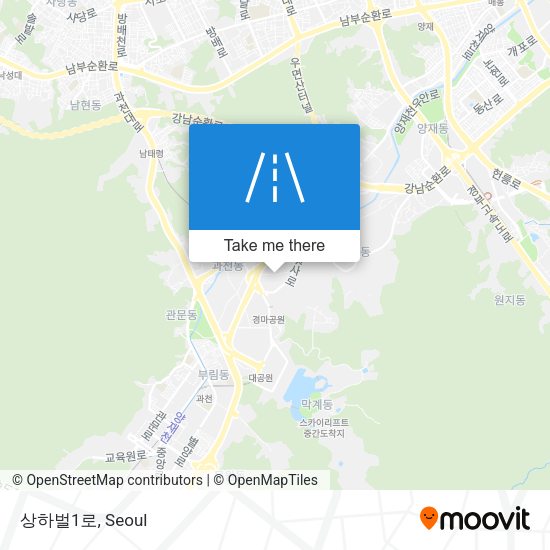 상하벌1로 map