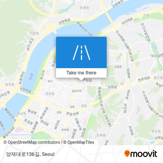 양재대로136길 map