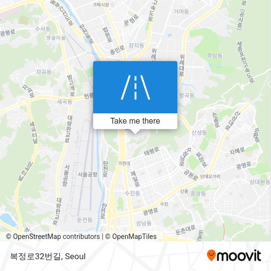 복정로32번길 map