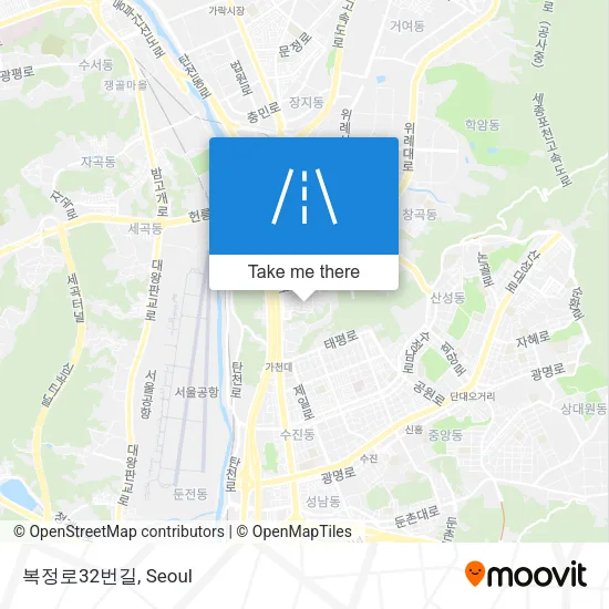 복정로32번길 map