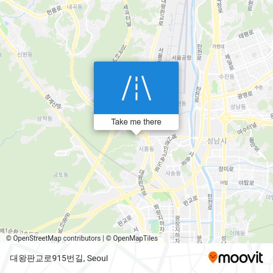 대왕판교로915번길 map