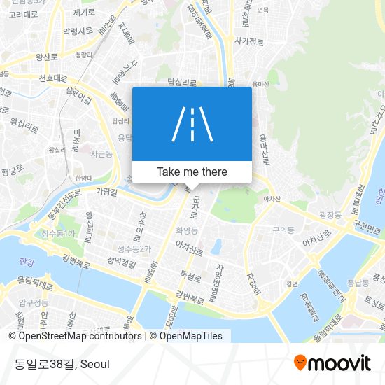 동일로38길 map