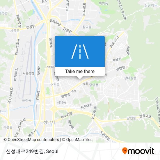 산성대로249번길 map