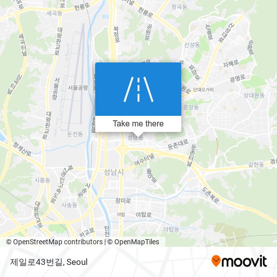 제일로43번길 map