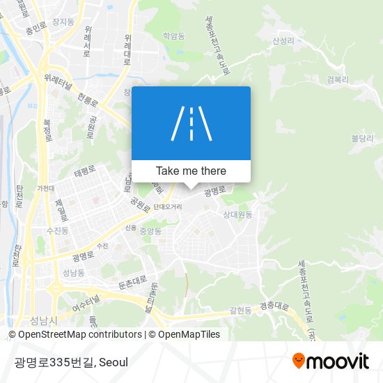 광명로335번길 map