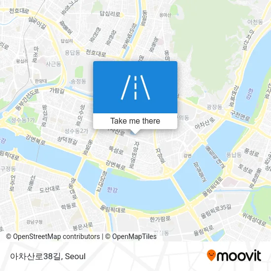 아차산로38길 map