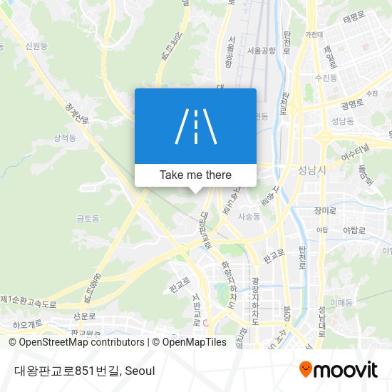 대왕판교로851번길 map