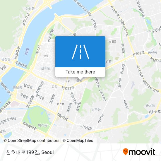 천호대로199길 map