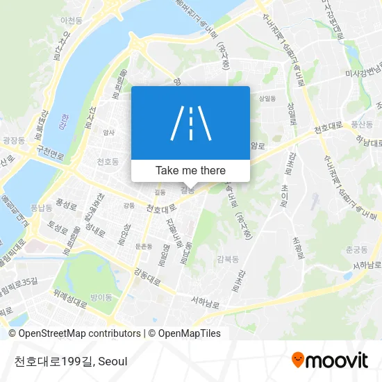 천호대로199길 map