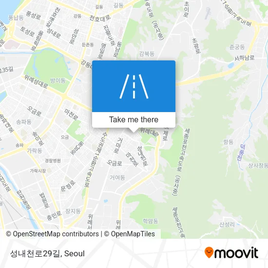 성내천로29길 map