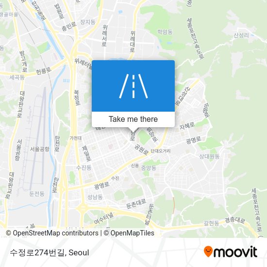 수정로274번길 map