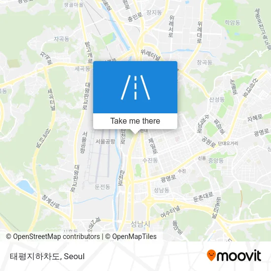 태평지하차도 map