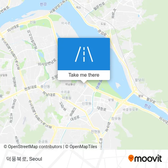 덕풍북로 map