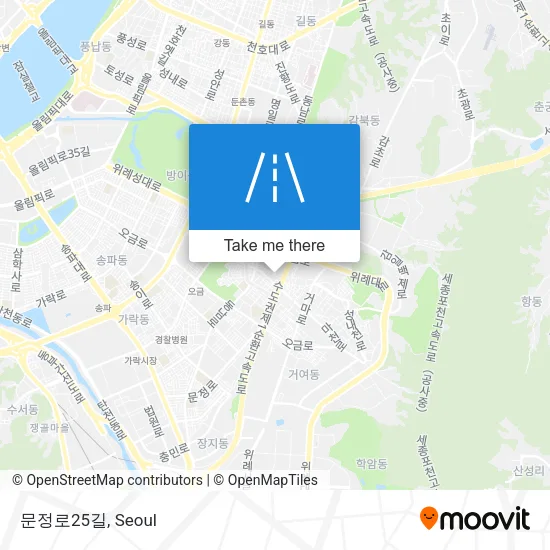 문정로25길 map