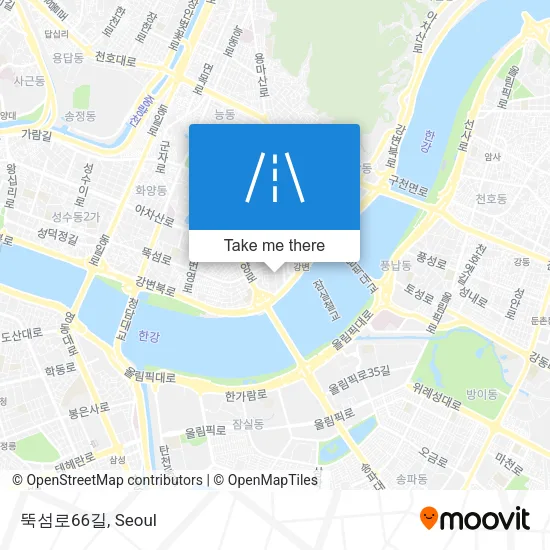 뚝섬로66길 map