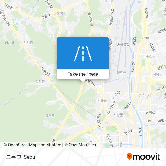 고등교 map