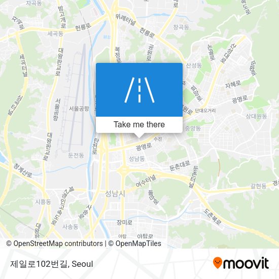 제일로102번길 map