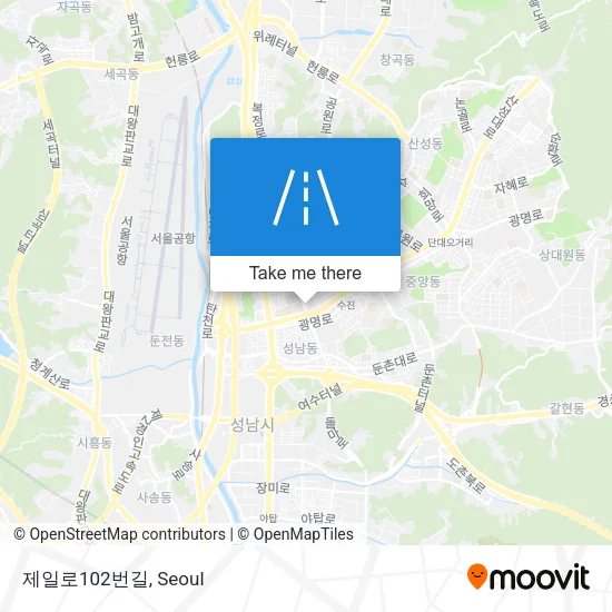 제일로102번길 map
