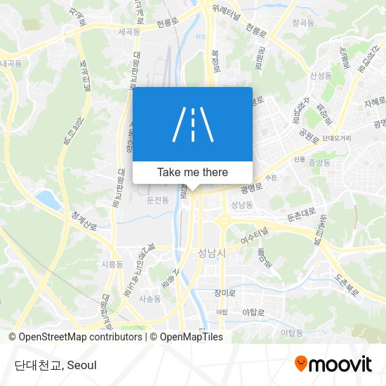단대천교 map