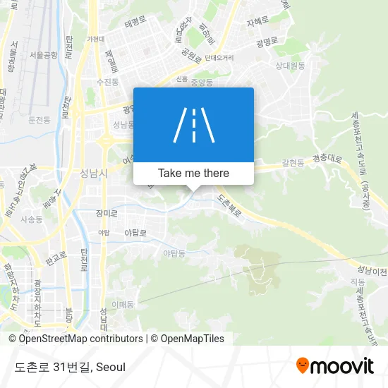 도촌로 31번길 map