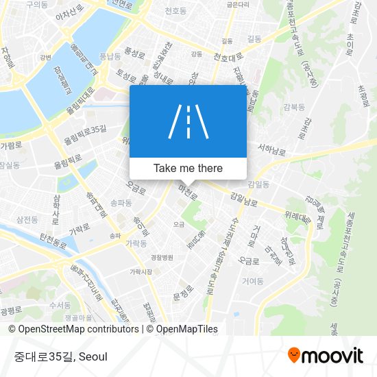 중대로35길 map