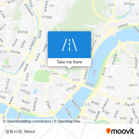 영화사로 map