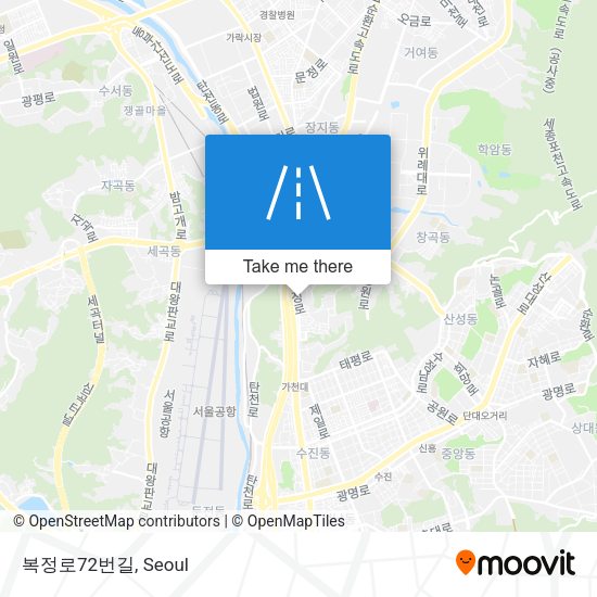 복정로72번길 map