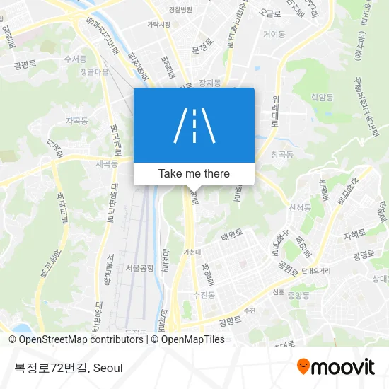 복정로72번길 map