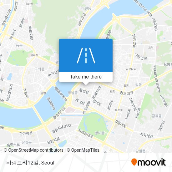 바람드리12길 map