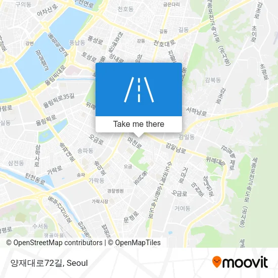 양재대로72길 map