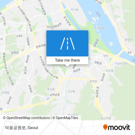 덕풍공원로 map