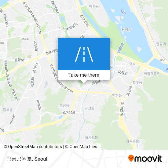 덕풍공원로 map