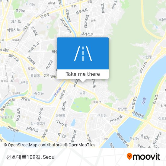 천호대로109길 map