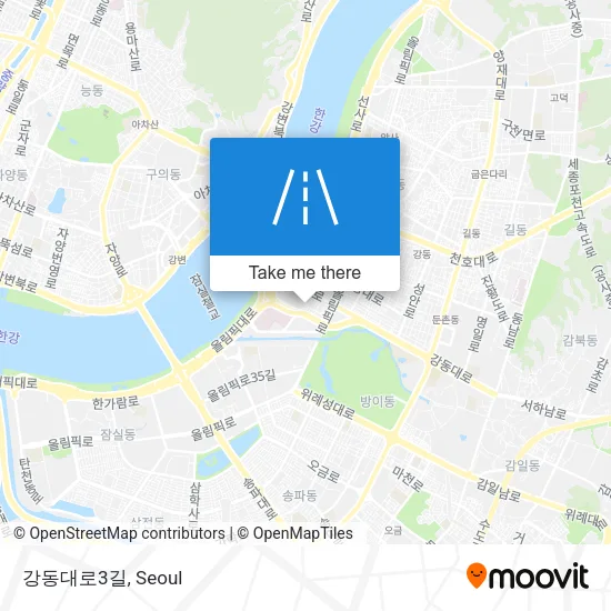 강동대로3길 map
