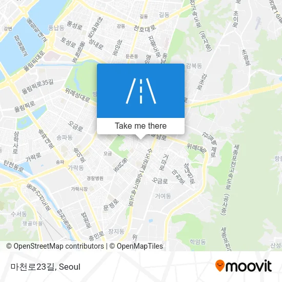 마천로23길 map