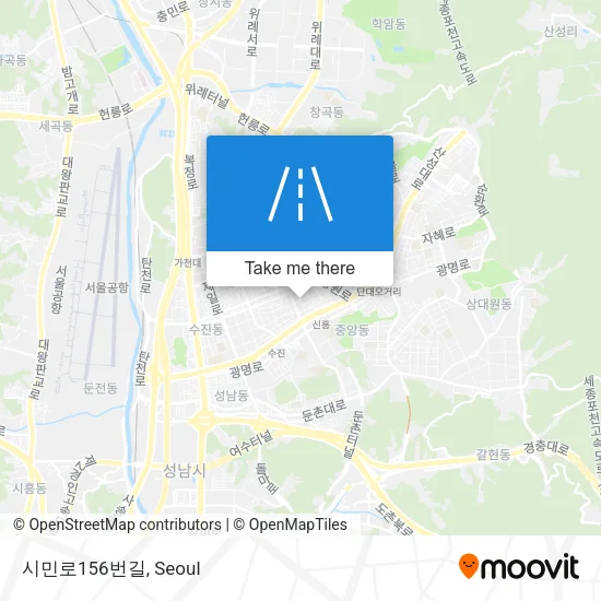 시민로156번길 map