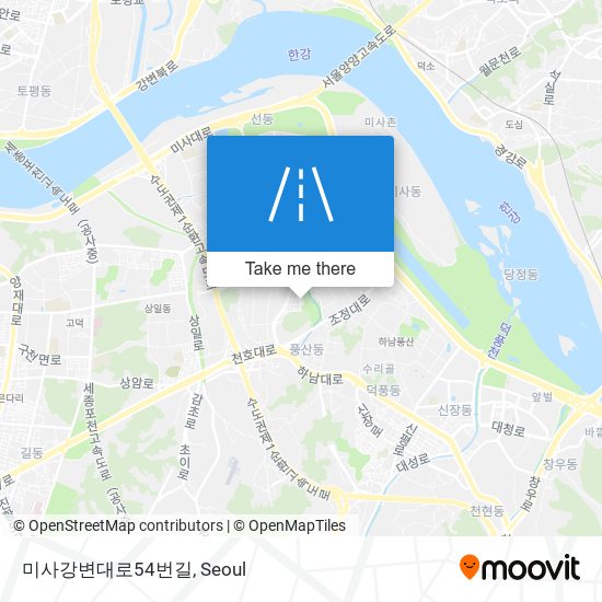 미사강변대로54번길 map