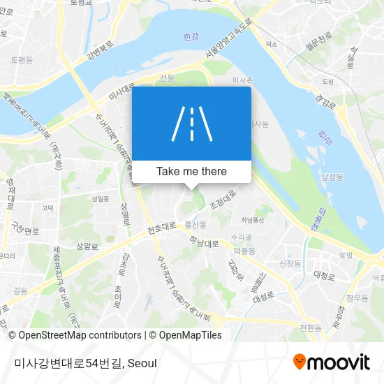 미사강변대로54번길 map