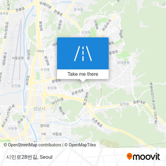 시민로28번길 map