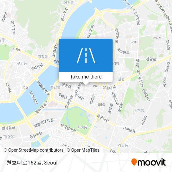 천호대로162길 map