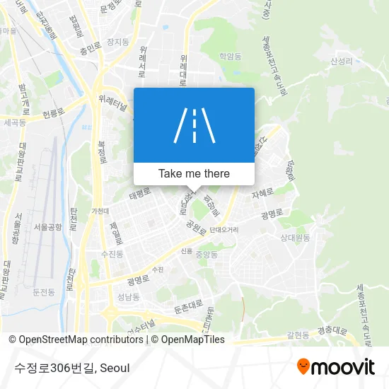 수정로306번길 map