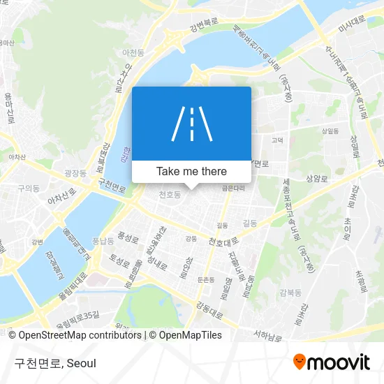 구천면로 map