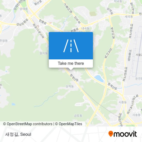 새정길 map