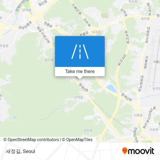 새정길 map
