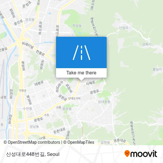 산성대로448번길 map