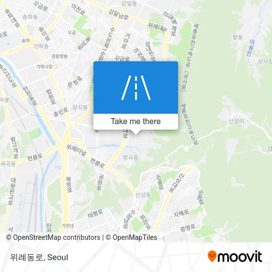 위례동로 map