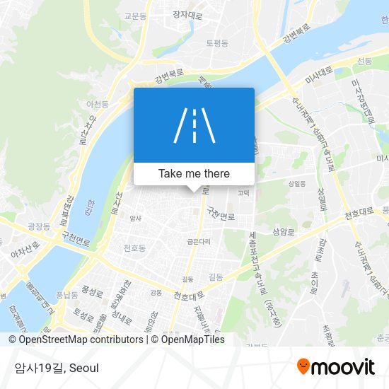암사19길 map