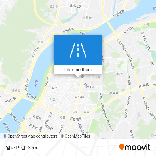 암사19길 map