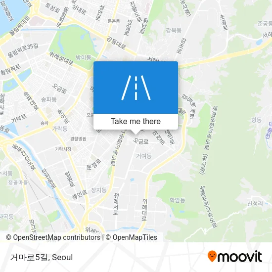 거마로5길 map